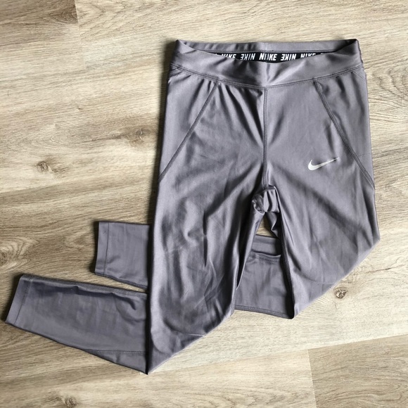 Nike Pants - Nike Women’s Purple Metallic Workout Leggings